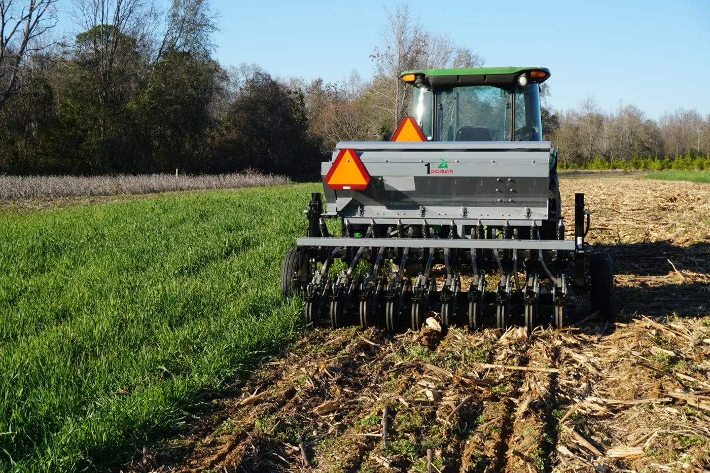 1st Products No Till Drill - 8ft MULTI-drill | ND-96 3pt & Pull Type
