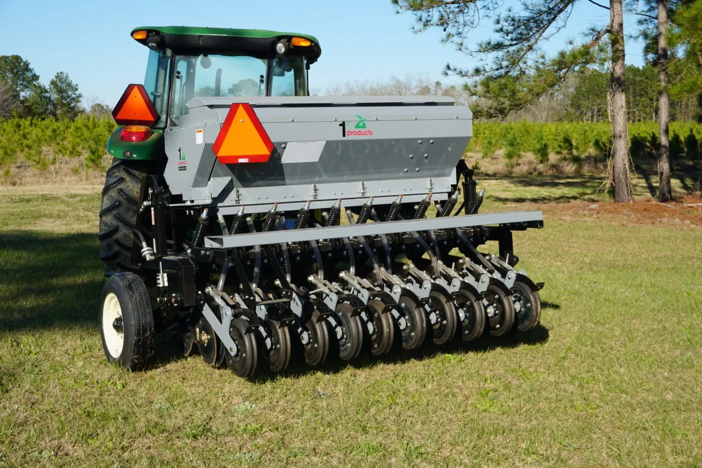 1st Products No Till Drill - 8ft MULTI-drill | ND-96 3pt & Pull Type