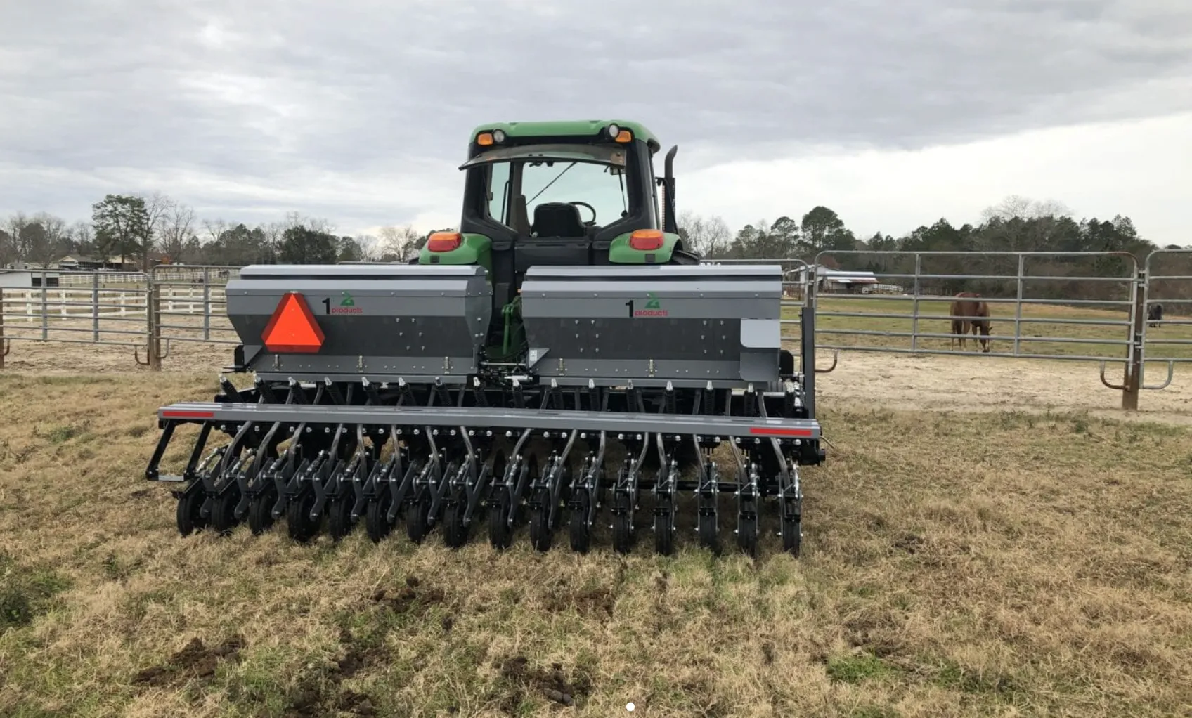 1st Products No Till Drill - The MULTI-Drill 5-12' 3pt & Pull Type