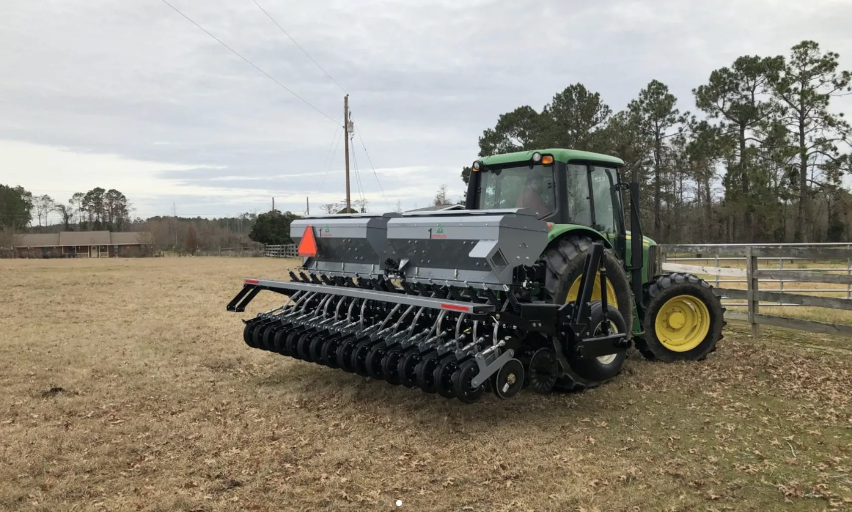 1st Products No Till Drill - The MULTI-Drill 5-12' 3pt & Pull Type