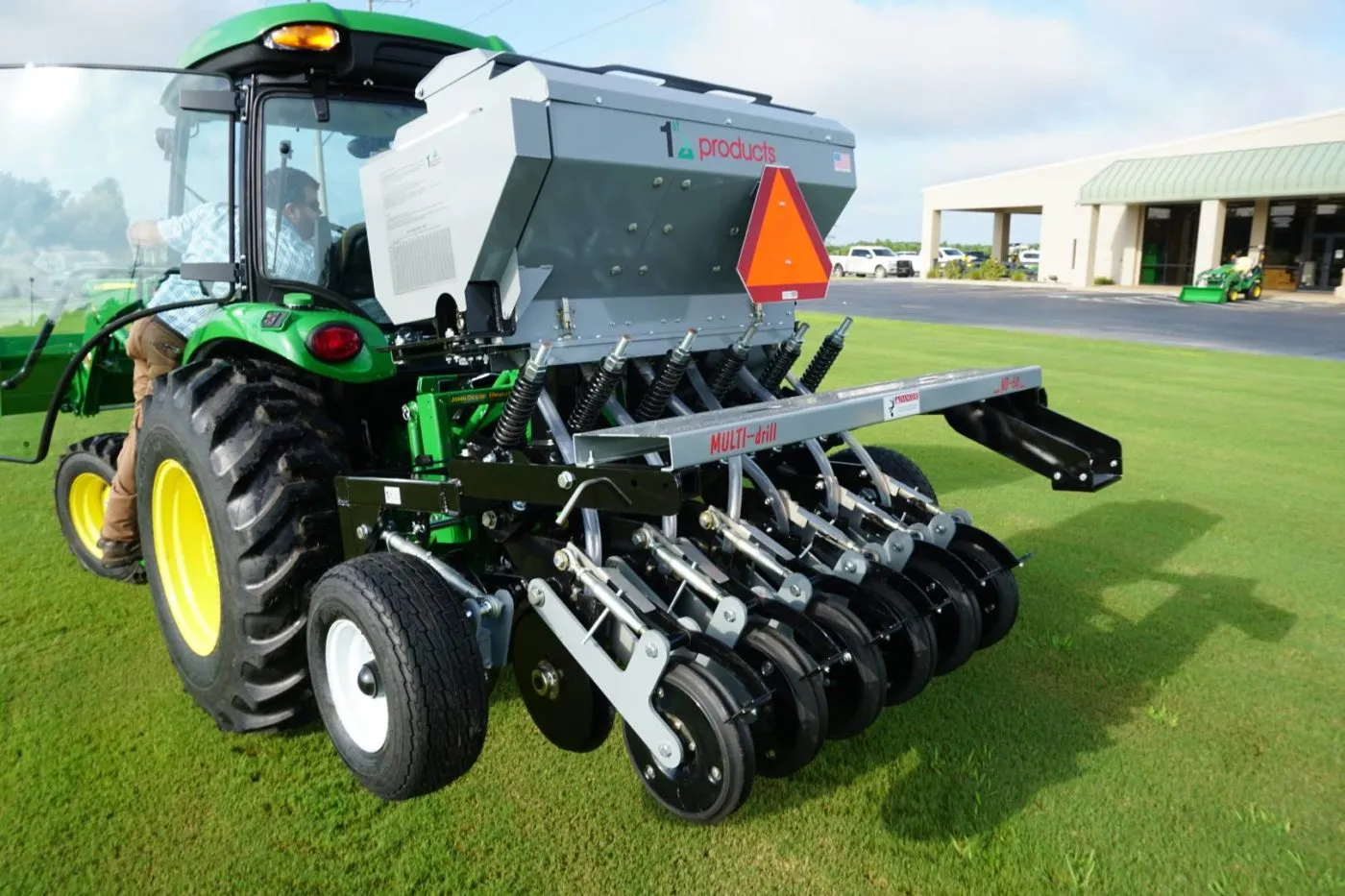 1st Products No Till Drill - The MULTI-Drill 5-12' 3pt & Pull Type
