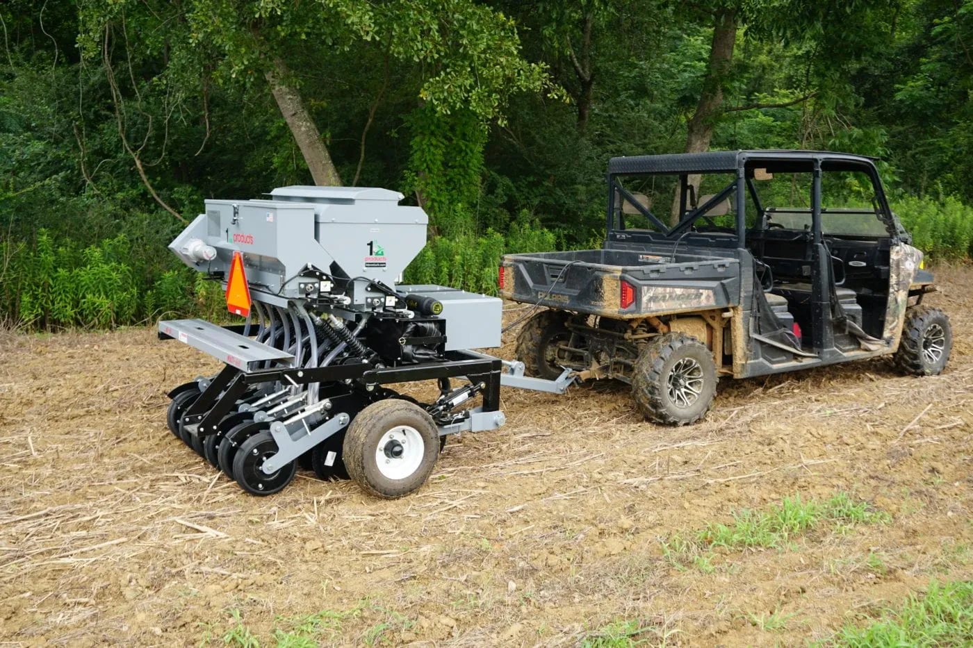 1st Products No Till Drill - The MULTI-Drill 5-12' 3pt & Pull Type