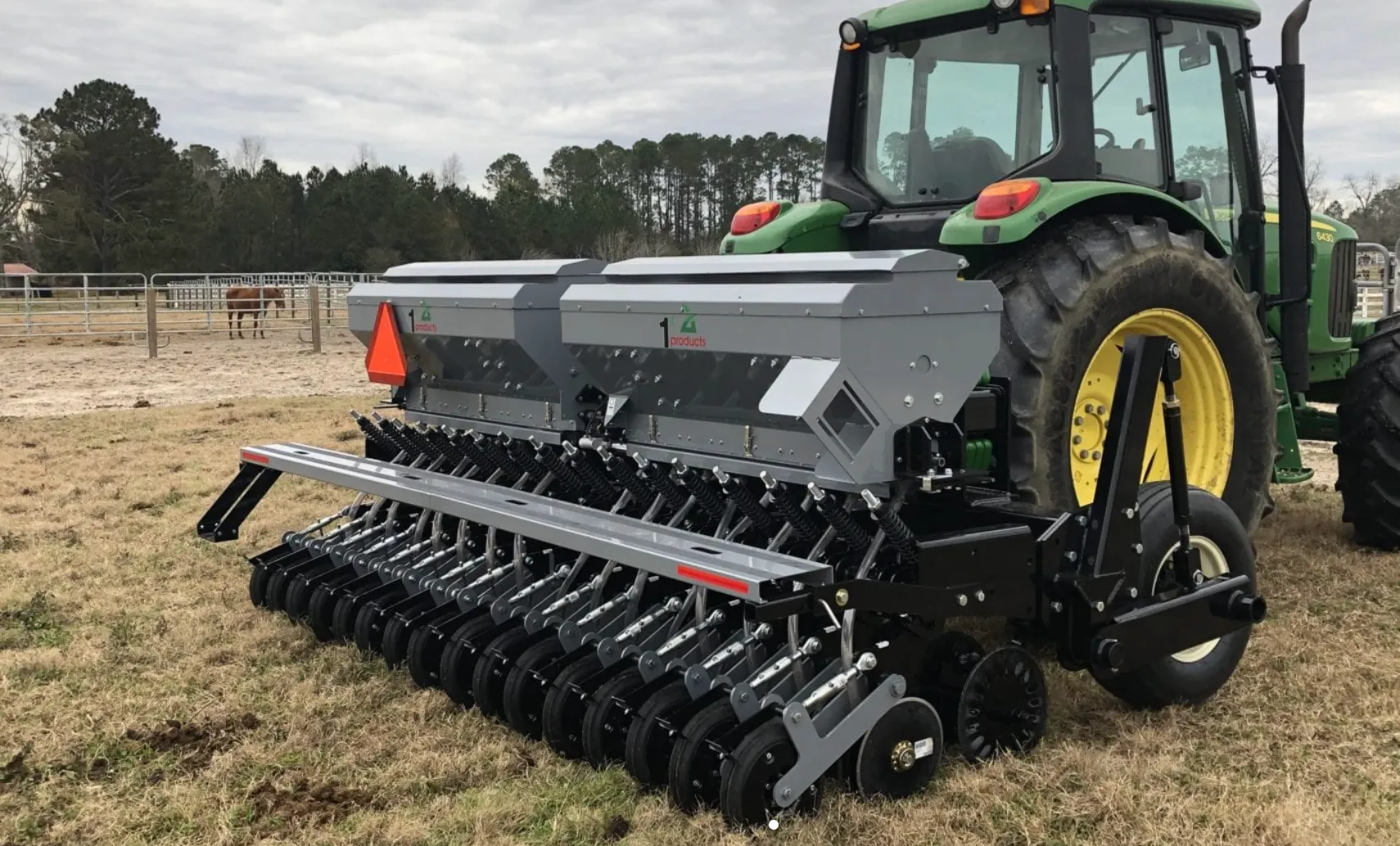 1st Products No Till Drill - The MULTI-Drill 5-12' 3pt & Pull Type
