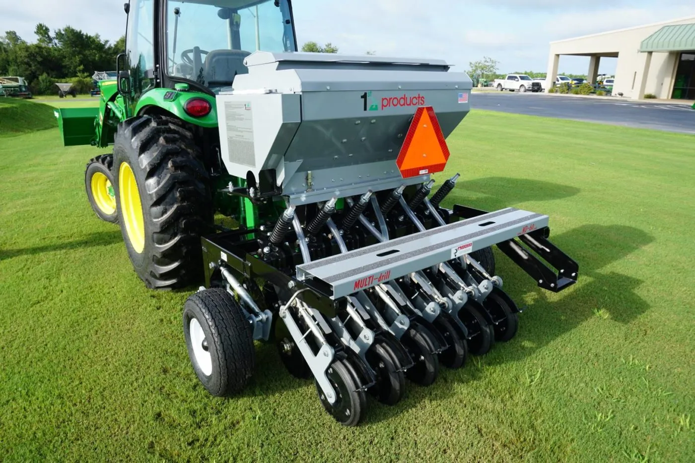 1st Products No Till Drill - The MULTI-Drill 5-12' 3pt & Pull Type