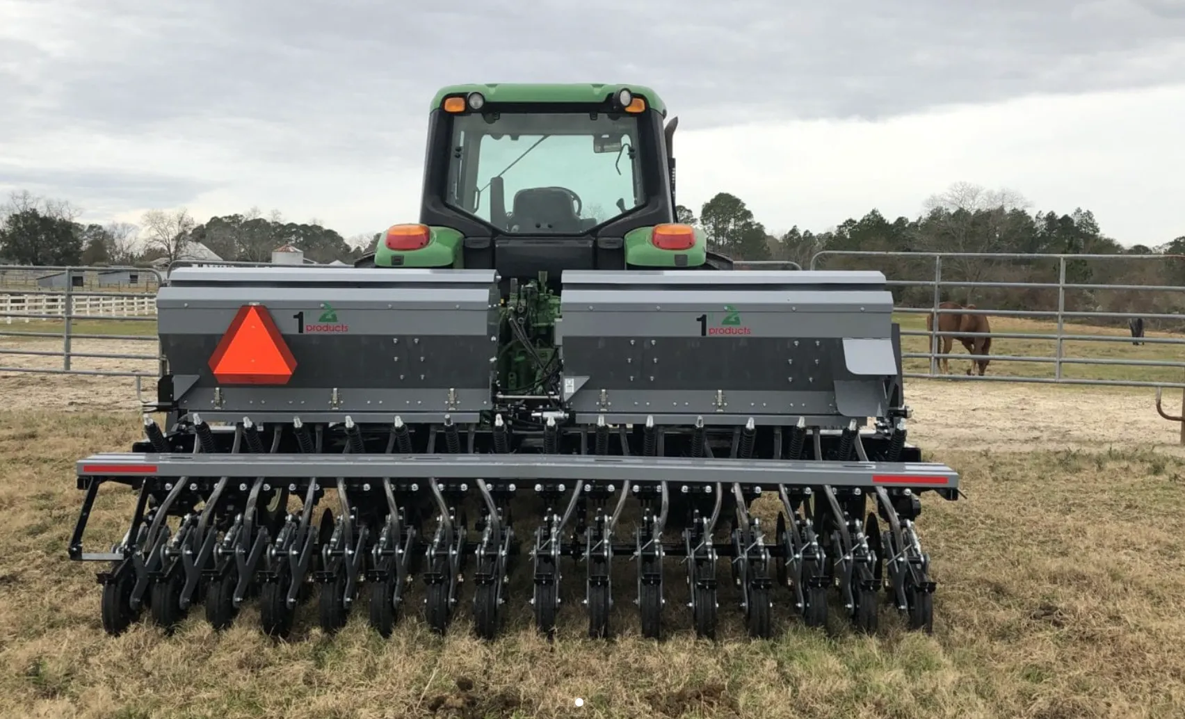 1st Products No Till Drill - The MULTI-Drill 5-12' 3pt & Pull Type