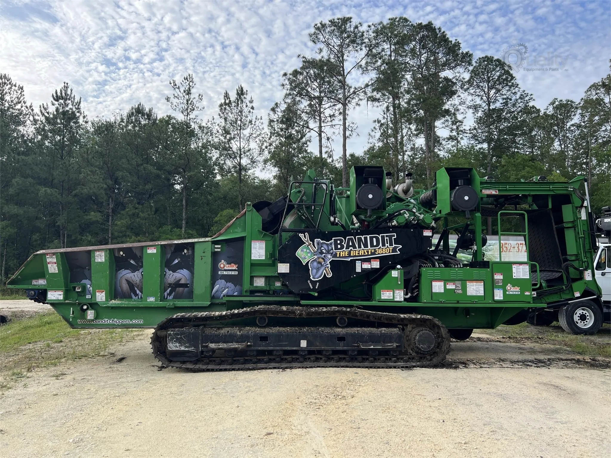 2020 Bandit 3680T Beast Recycler | 875 HP | Horizontal Grinder | Used