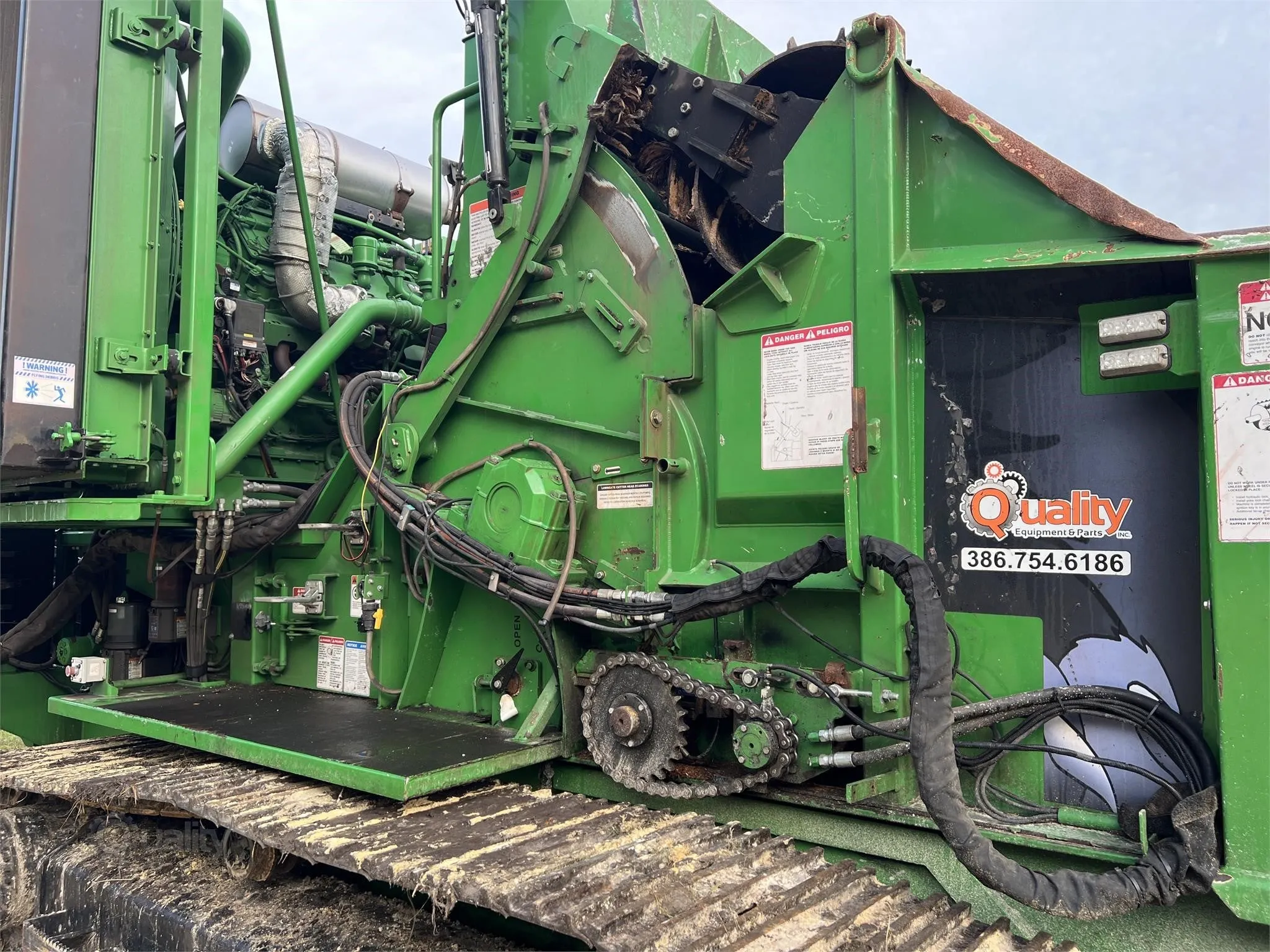 2020 Bandit 3680T Beast Recycler | 875 HP | Horizontal Grinder | Used