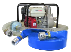2" Kato Honda Powered Semi Trash Pump   Hose Kit