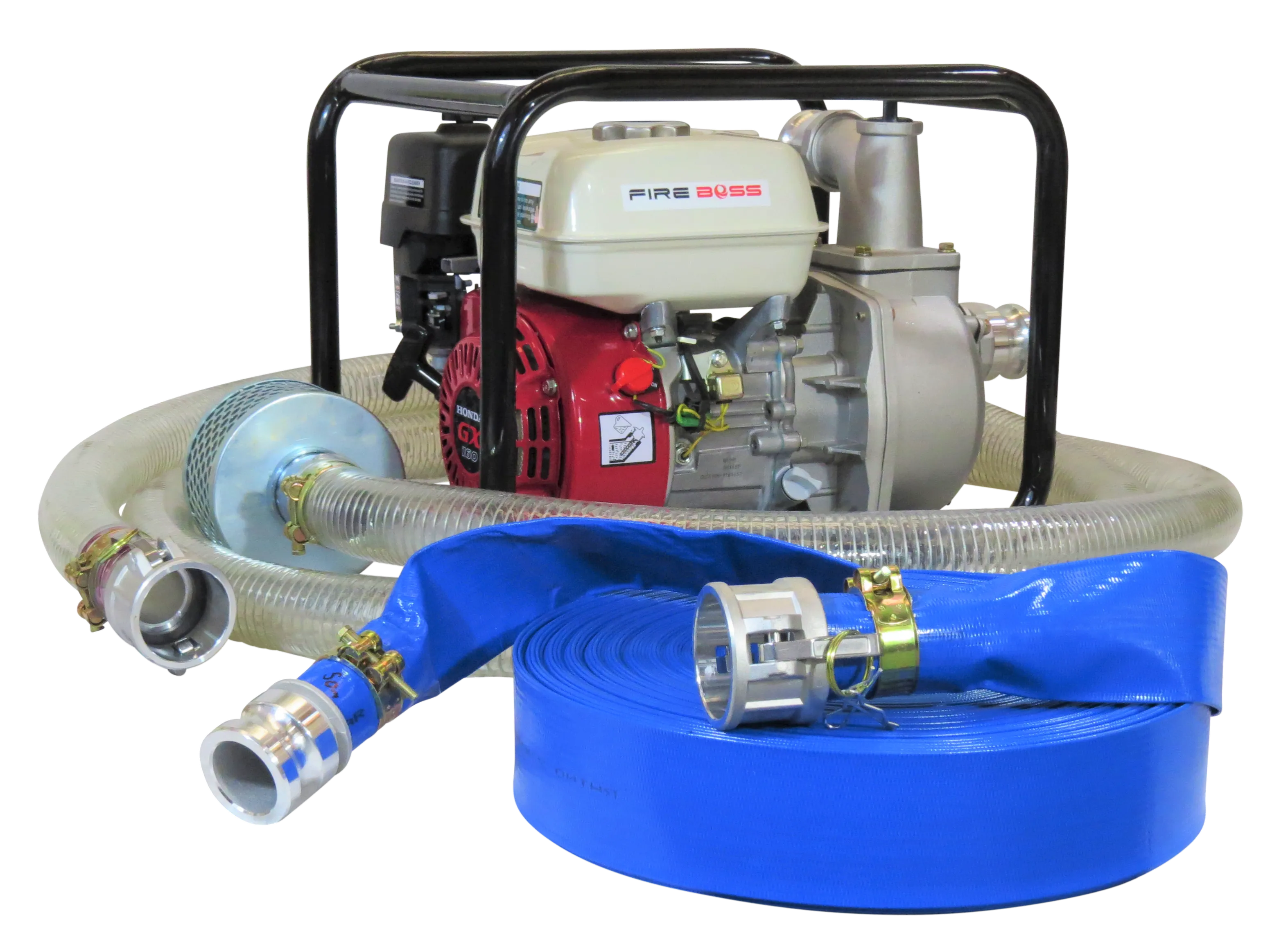 2" Kato Honda Powered Semi Trash Pump   Hose Kit