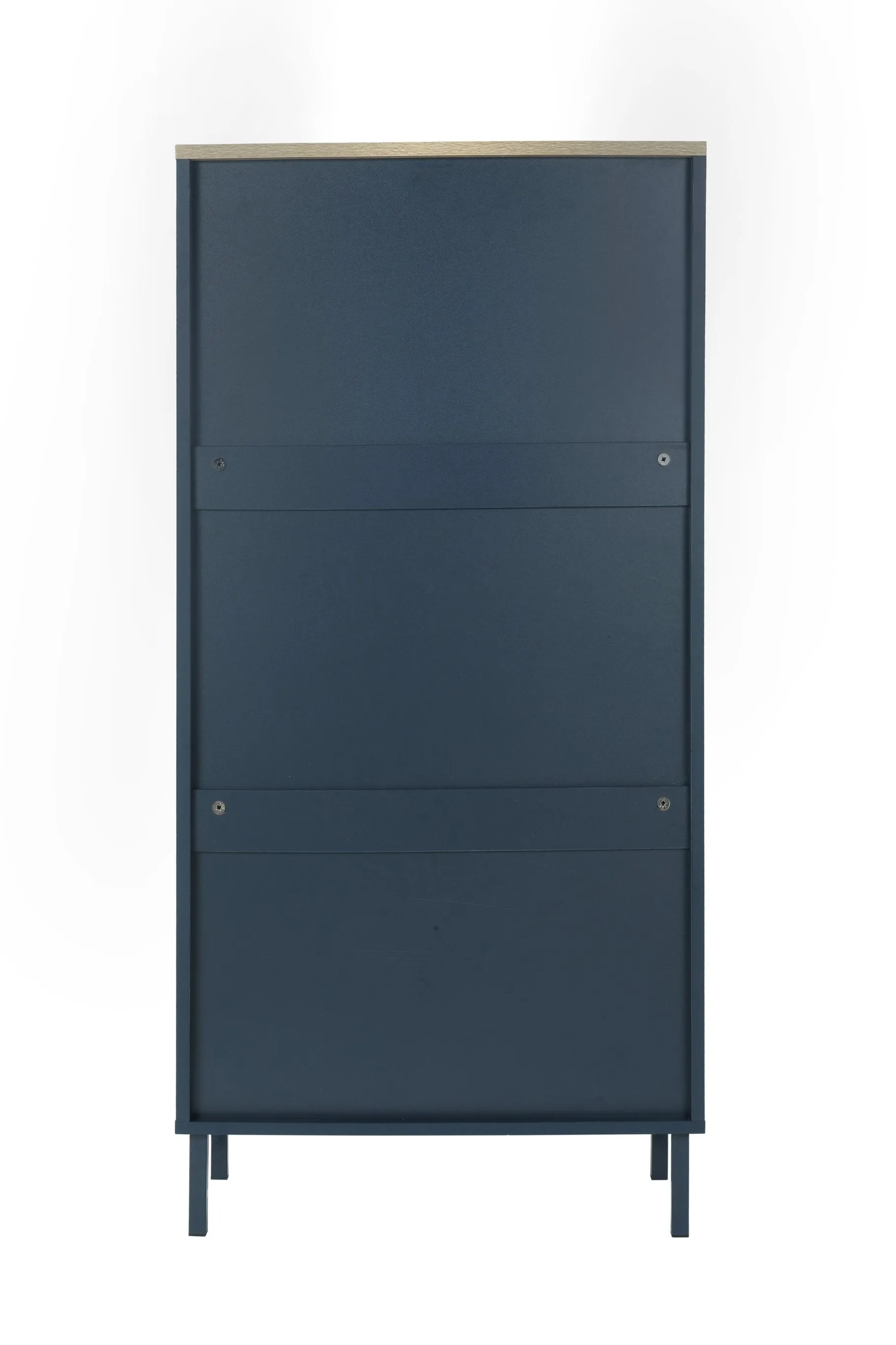 3 Metal Door Shoe Rack – Modern Freestanding Storage Cabinet with Double Shelves For Entryway Elegance