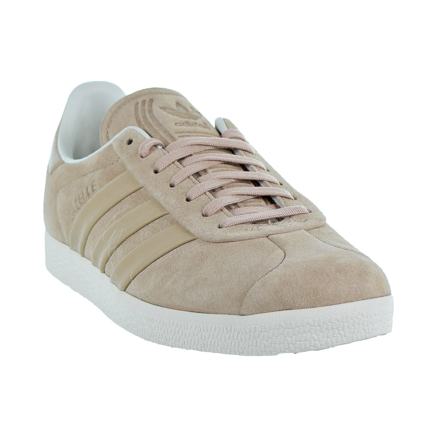 Adidas Gazelle Stitch-And-Turn Men's Shoes Pale Nude/Pale Nude/Off White