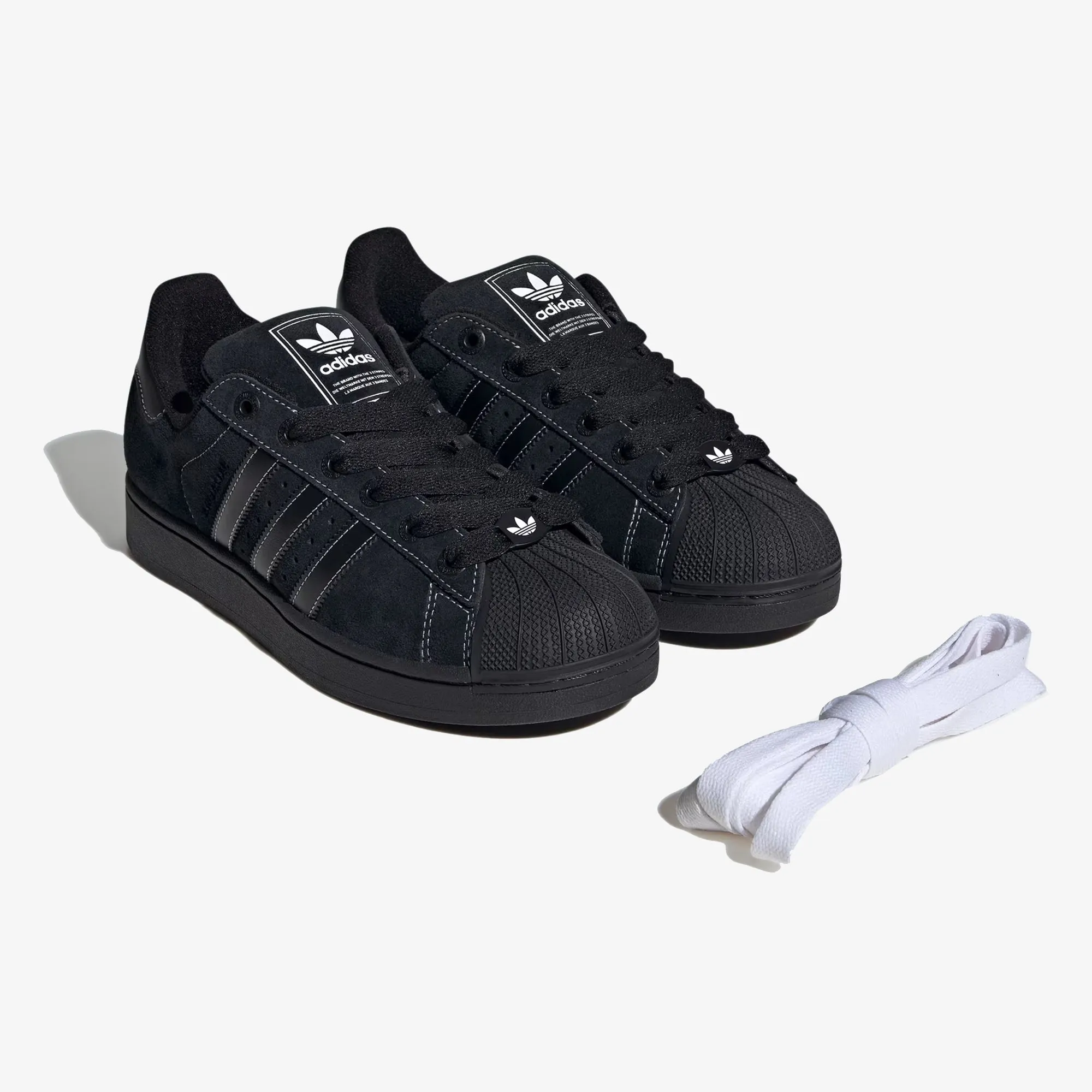 Adidas Originals | SUPERSTAR II { CORE BLACK/CLOUD WHITE