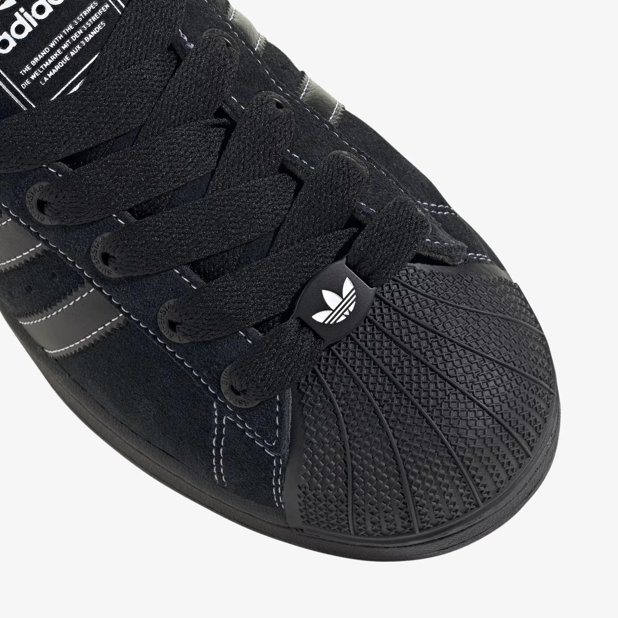 Adidas Originals | SUPERSTAR II { CORE BLACK/CLOUD WHITE