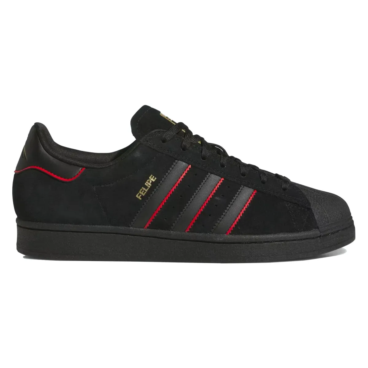 Adidas - Superstar Adv X Felipe Gustavo Shoes Black/Scarlet