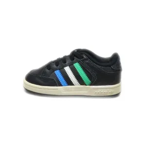 Adidas Varial Low Sport Shoes Leather Black Colour For Kids