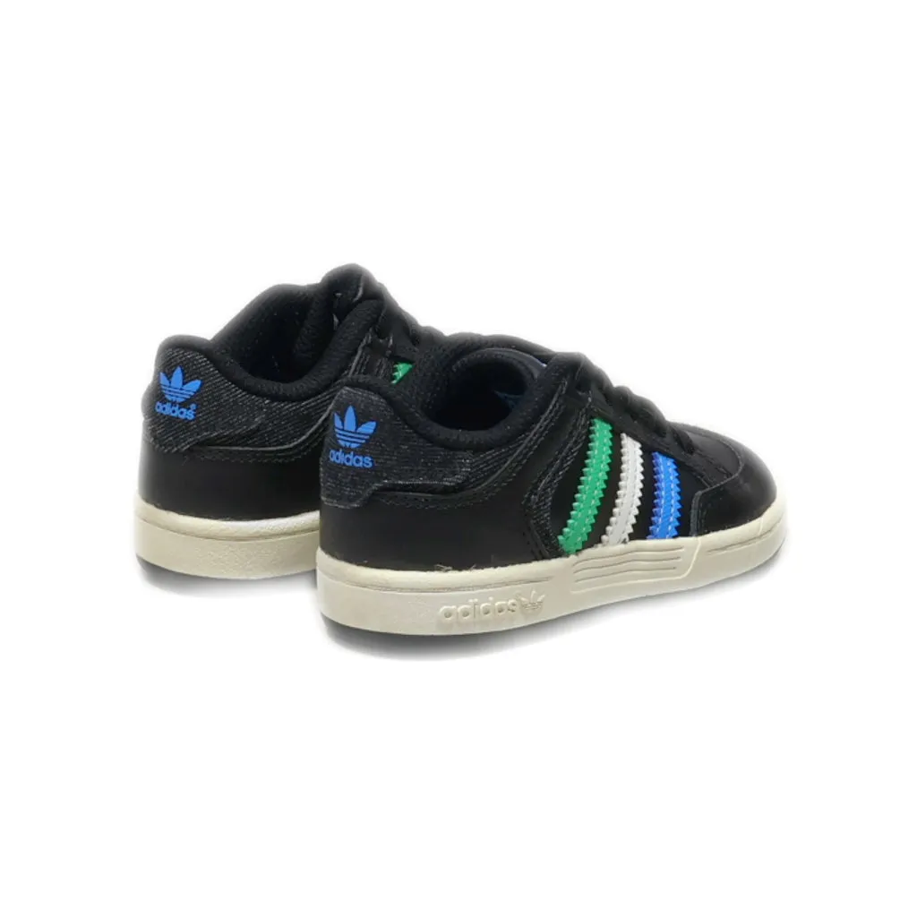 Adidas Varial Low Sport Shoes Leather Black Colour For Kids
