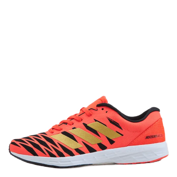 Adizero RC 3 Shoes Solar Red / Gold Metallic / Core Black