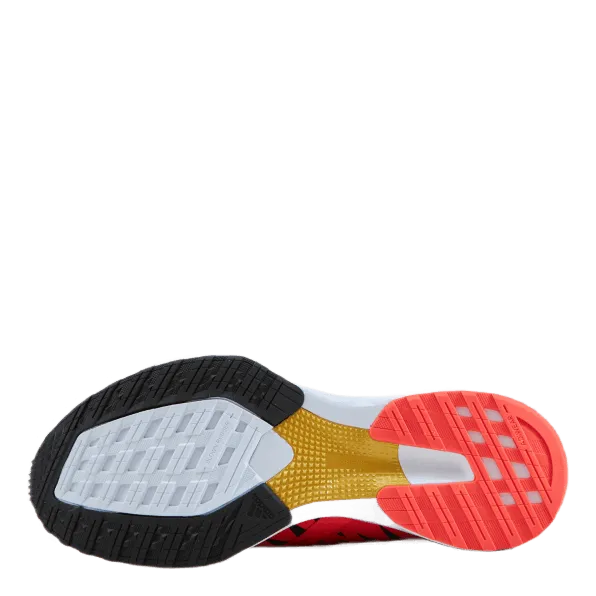 Adizero RC 3 Shoes Solar Red / Gold Metallic / Core Black