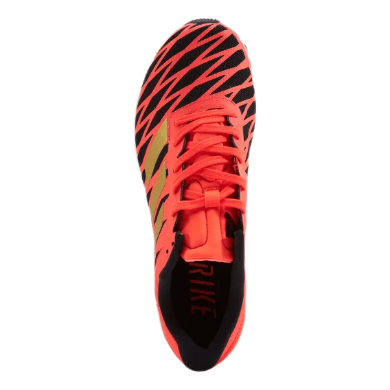 Adizero RC 3 Shoes Solar Red / Gold Metallic / Core Black