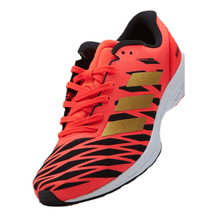 Adizero RC 3 Shoes Solar Red / Gold Metallic / Core Black