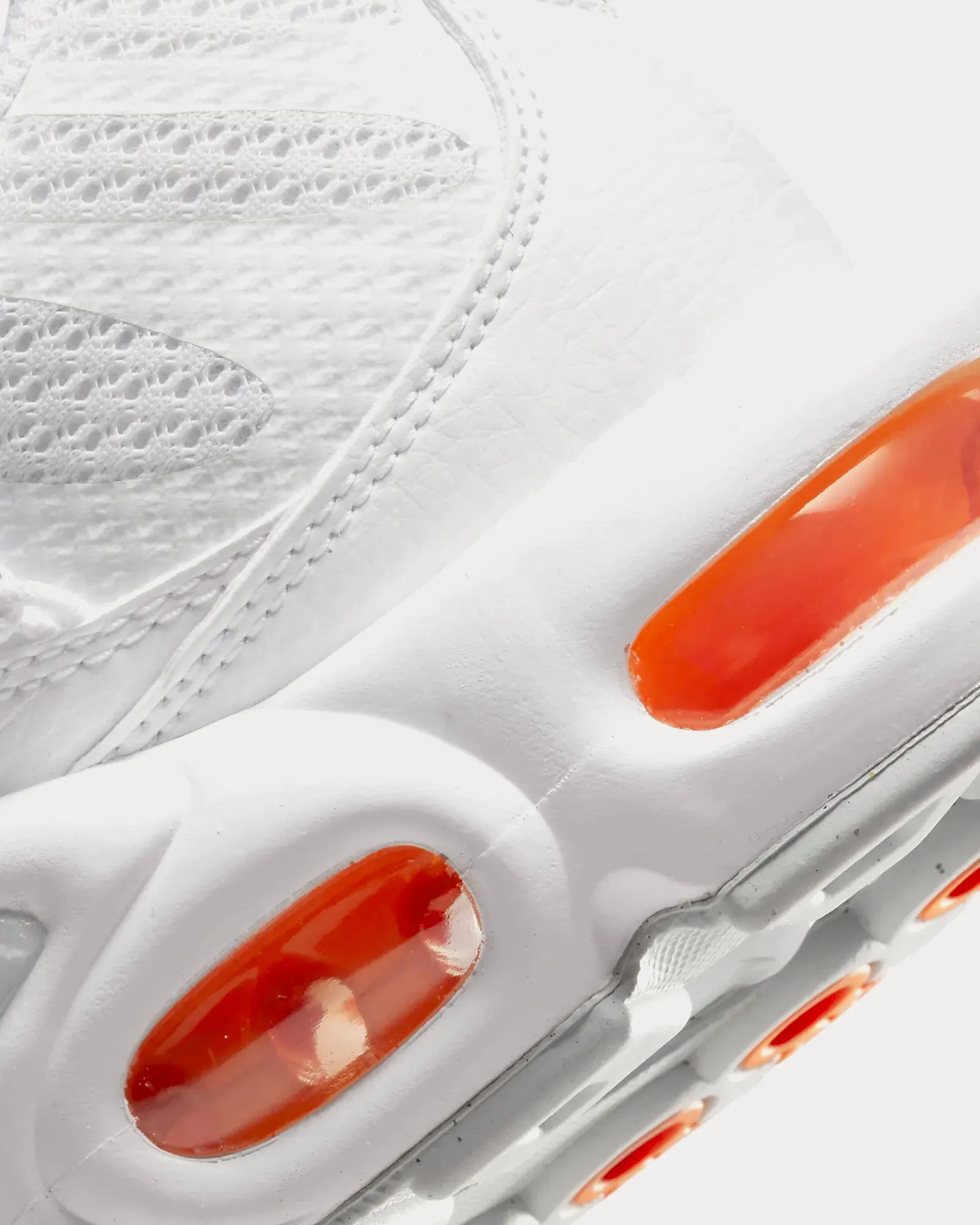 Air Max Plus Utility White / Safety Orange / Pure Platinum Low Top Sneakers