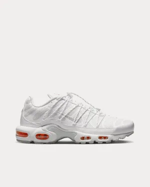 Air Max Plus Utility White / Safety Orange / Pure Platinum Low Top Sneakers