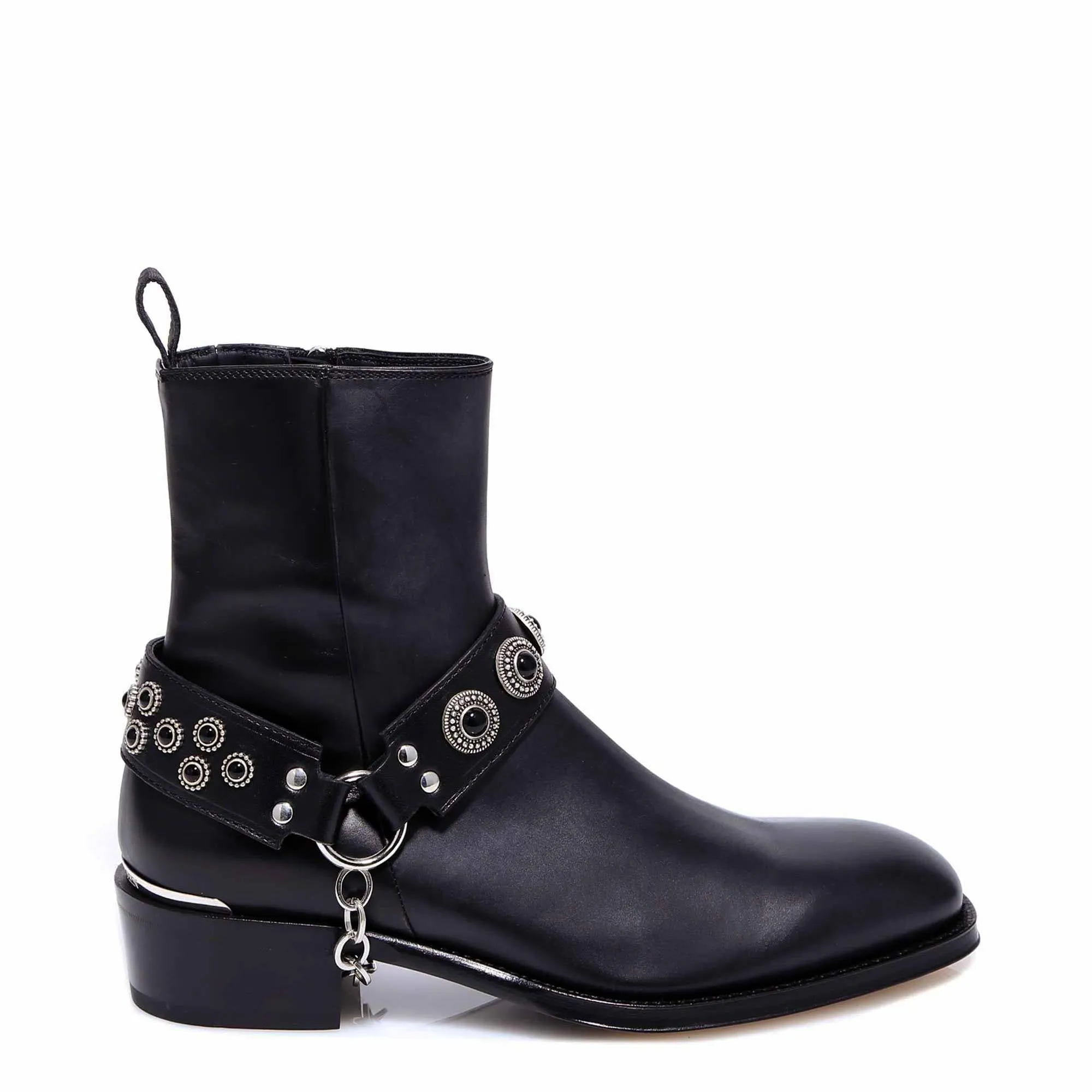 Alexander McQueen Harness Studded Boots