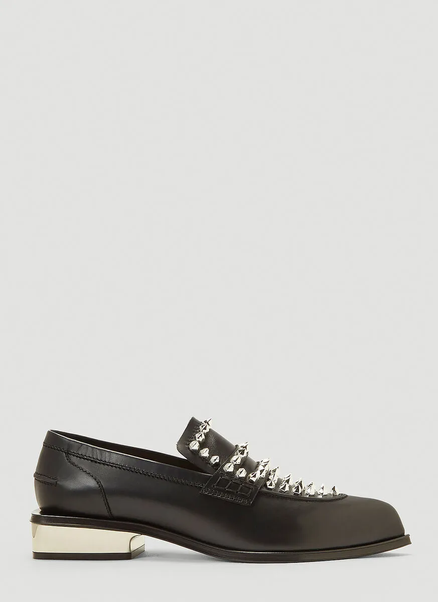 Alexander McQueen Studded Penny Loafers
