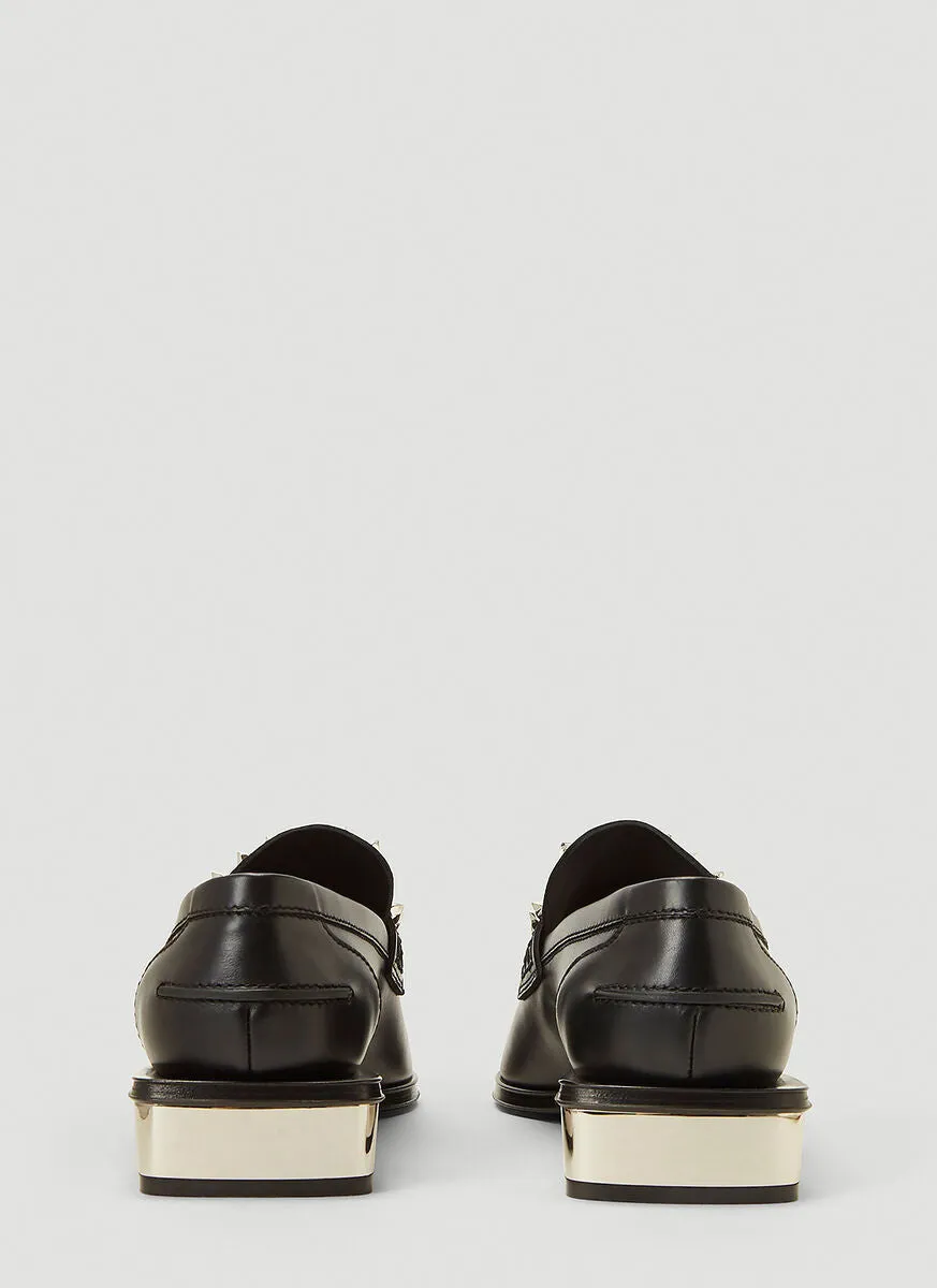 Alexander McQueen Studded Penny Loafers