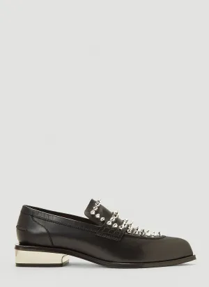 Alexander McQueen Studded Penny Loafers