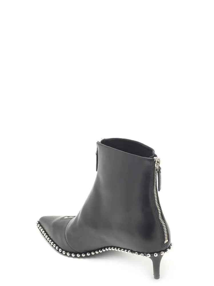 Alexander Wang Studded Zip-Up Boots