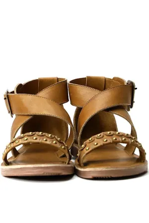 ALTHEA SANDAL - TOBACCO - FINAL CLEARANCE