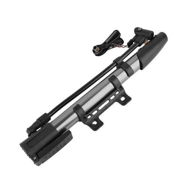 Aluminum Alloy Bicycle Pump/Ball With Frame Holder