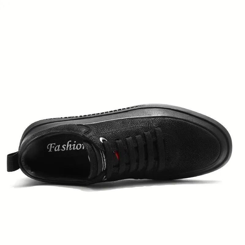 Angelo Ricci™ Air Style Breathable Leather Sport Sneakers