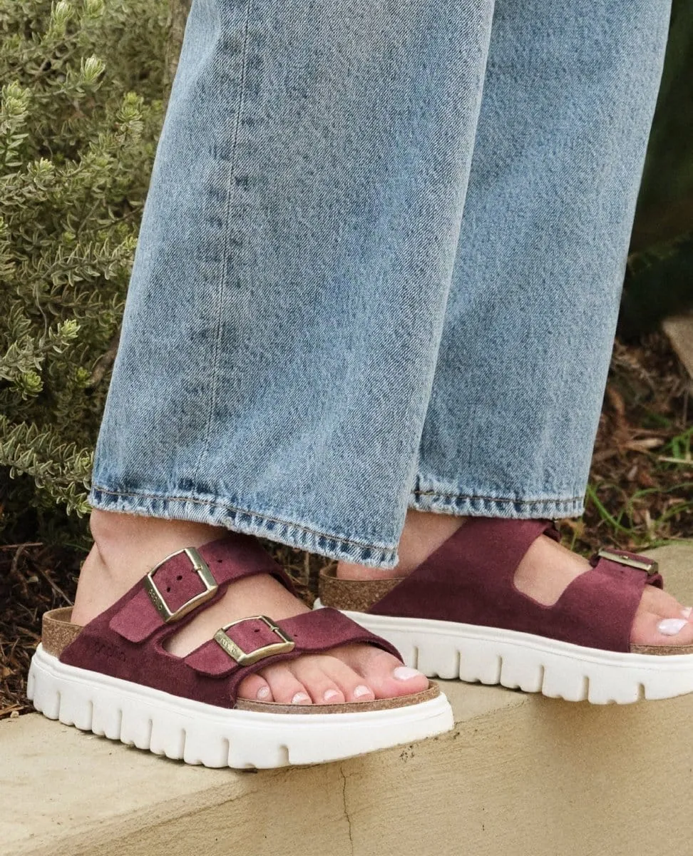 Arizona Platform Suede Berry Crush