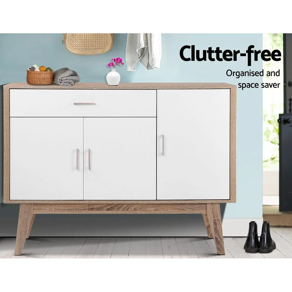 Artiss 26 Pairs Wooden Shoe Organiser Cabinet Storage Scandinavian