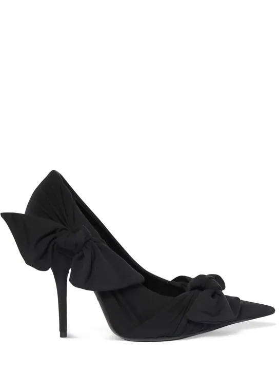 Balenciaga   110mm Knife nylon knot pumps 