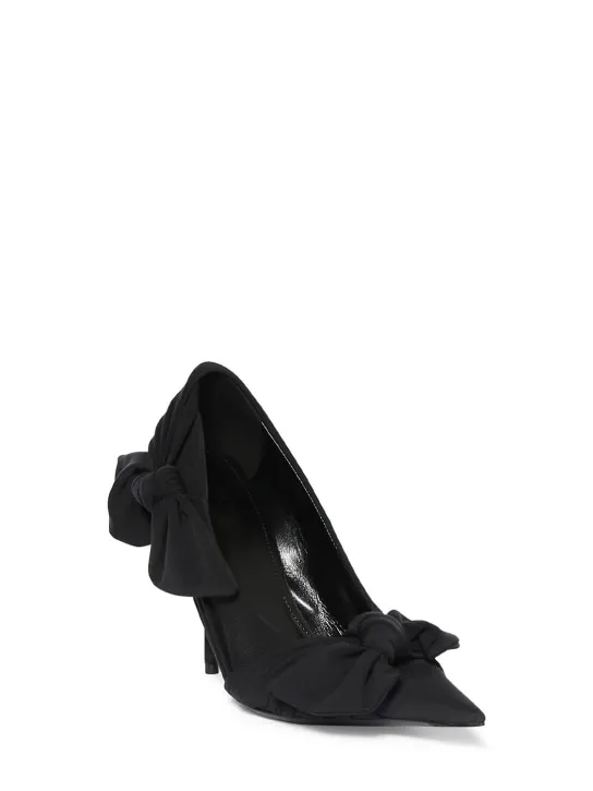 Balenciaga   110mm Knife nylon knot pumps 