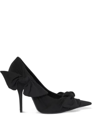 Balenciaga   110mm Knife nylon knot pumps 