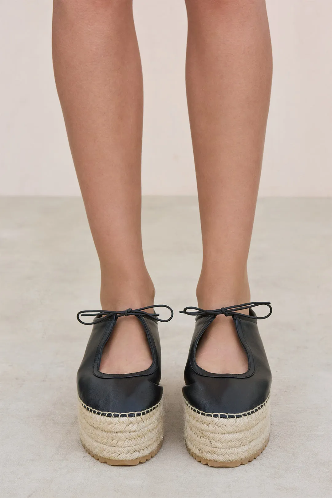 BERNICE ESPADRILLE - BLACK