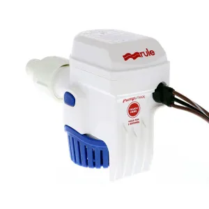 Bilge Pump 800 GPH Rule-Mate Automatic Bilge Pump <b>24V</b> RM800B-24