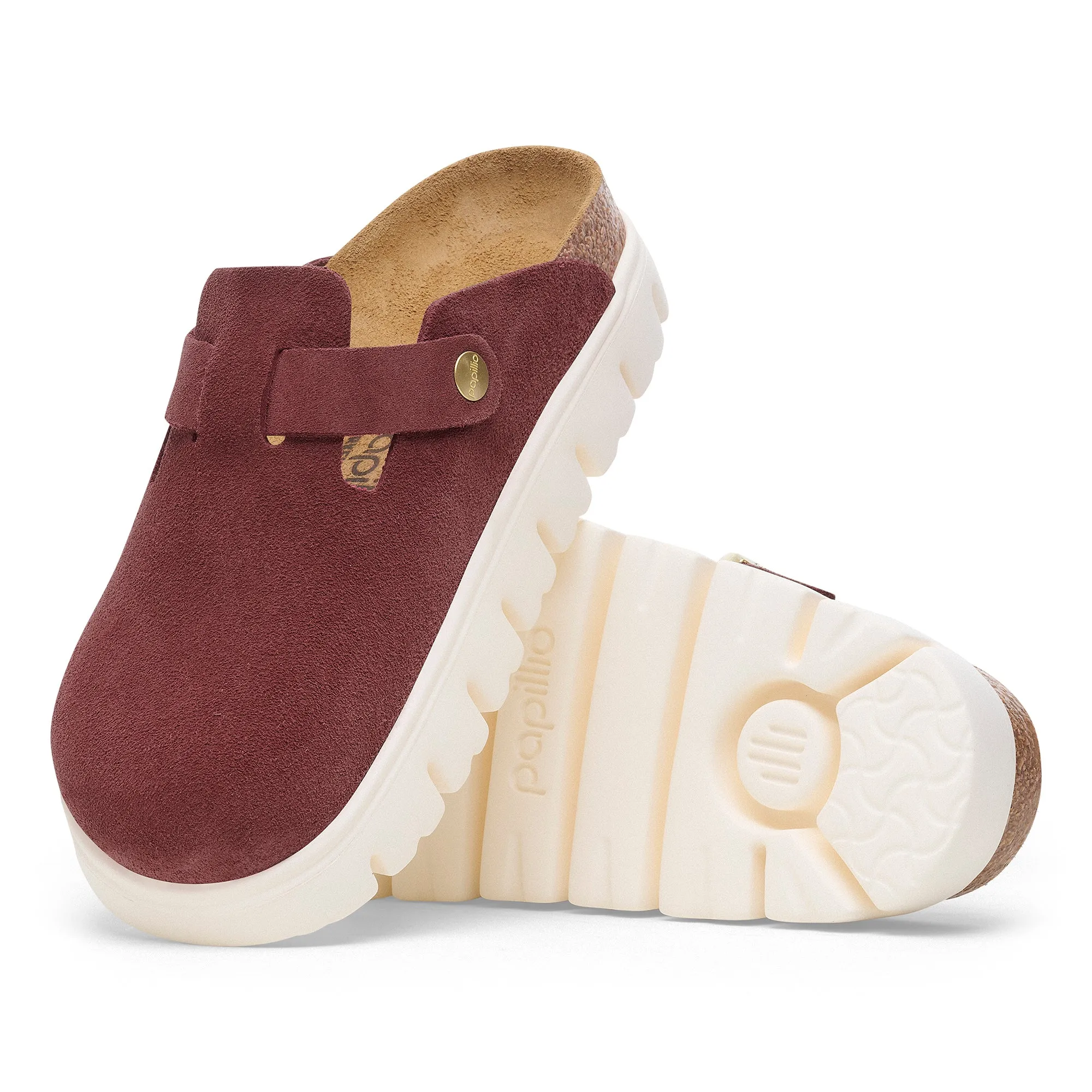 Birkenstock Papillio Boston Chunky Suede Leather Women's
