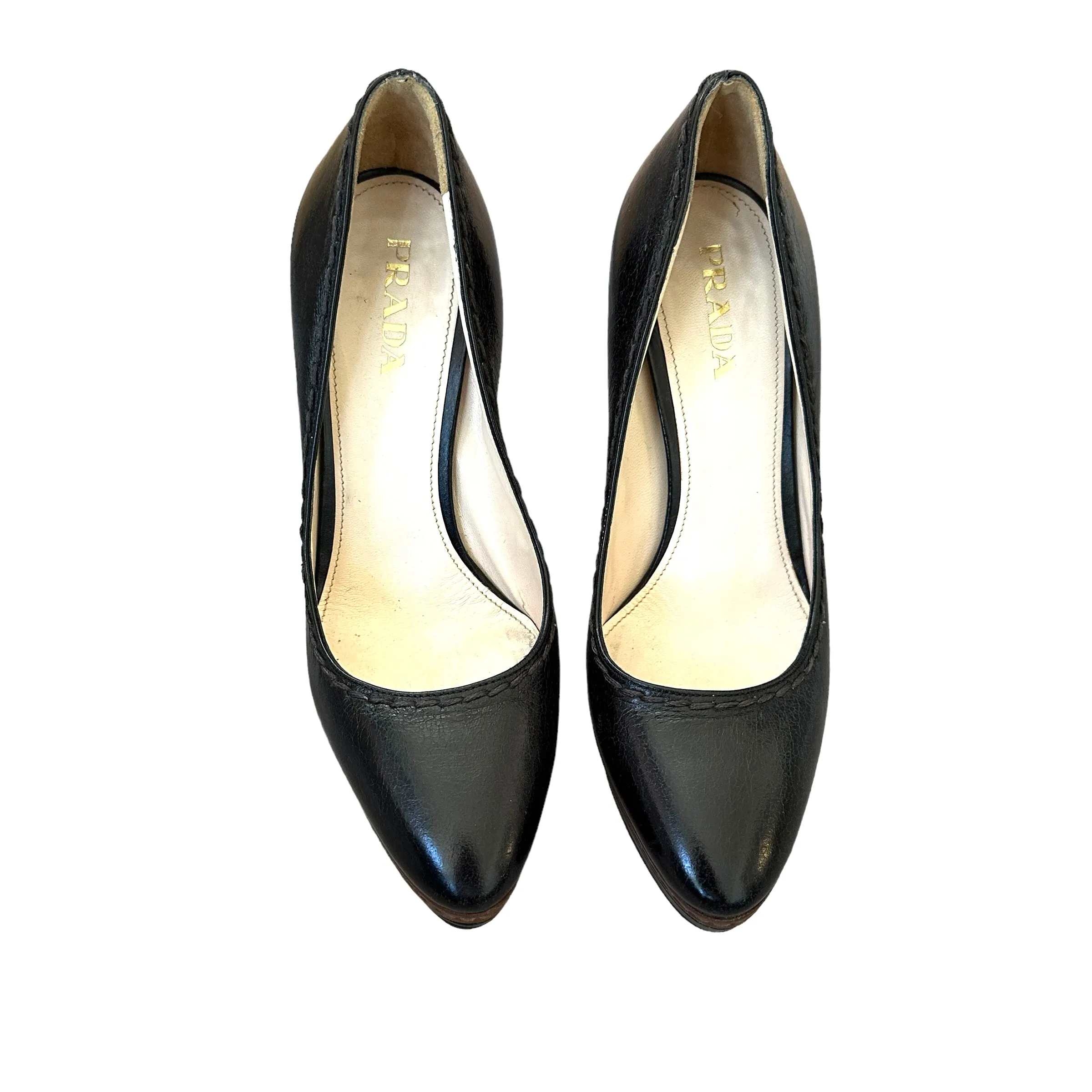 Black & Brown Heels - 6.5