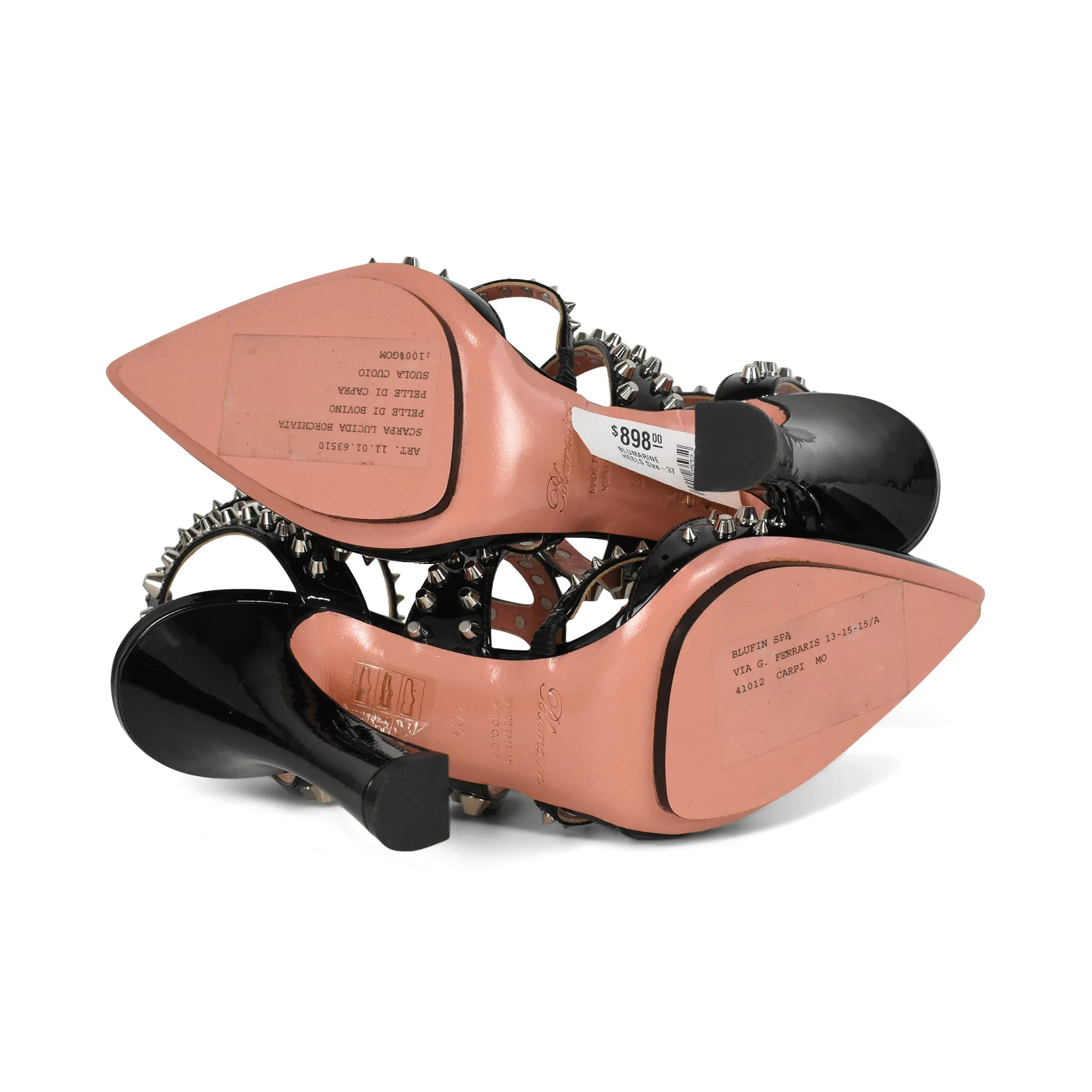 Blumarine Studded Heels - Women's 37.5