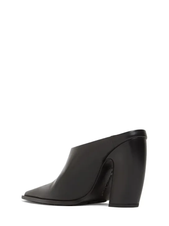 Bottega Veneta   10mm Tex leather mule pumps 