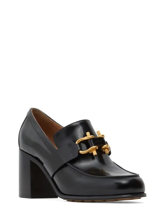 Bottega Veneta   70mm Monsieur leather pumps 