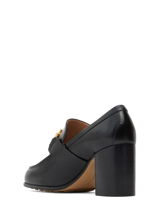 Bottega Veneta   70mm Monsieur leather pumps 