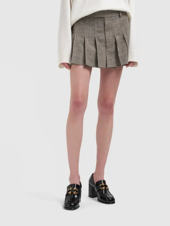 Bottega Veneta   70mm Monsieur leather pumps 