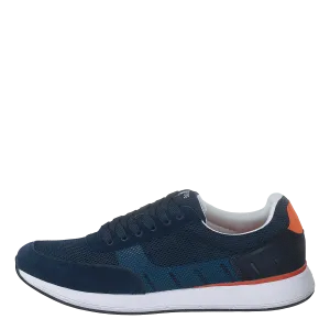 Breeze Wave Athletic Navy/white/orange