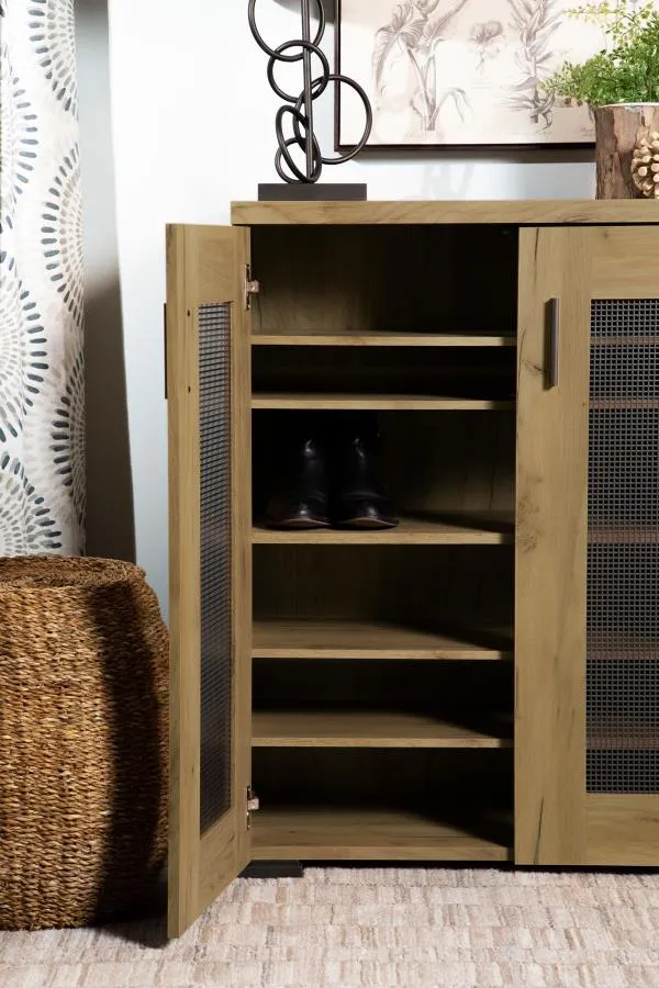 Bristol Brown Shoe Cabinet